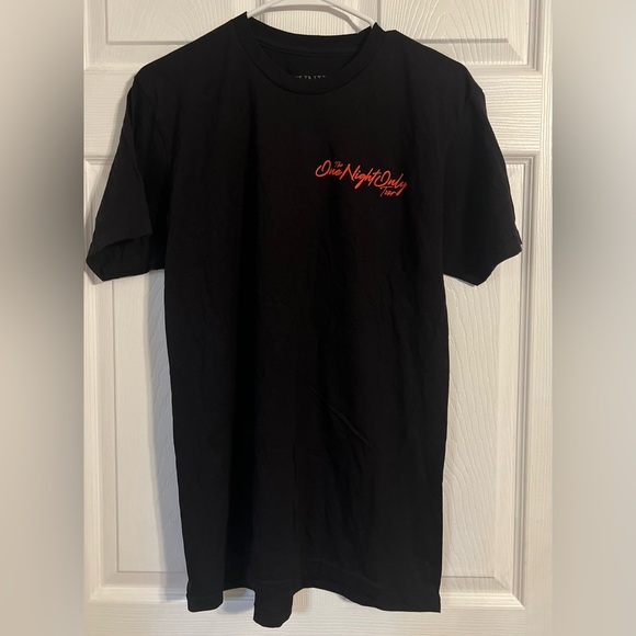 Hunxoho Other - Hunxoho The One Night Only Tour 2024 Black Short Sleeve NWOT Size Medium Tshirt